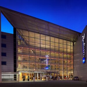 Overnight Stay with B&B at The Radisson Blu Hotel including 7 Nights Free Parking at Stansted Airport