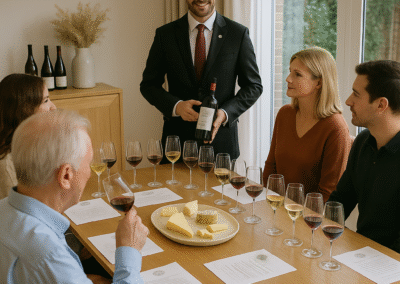 Master Sommelier Fine Wine Tasting for Eight